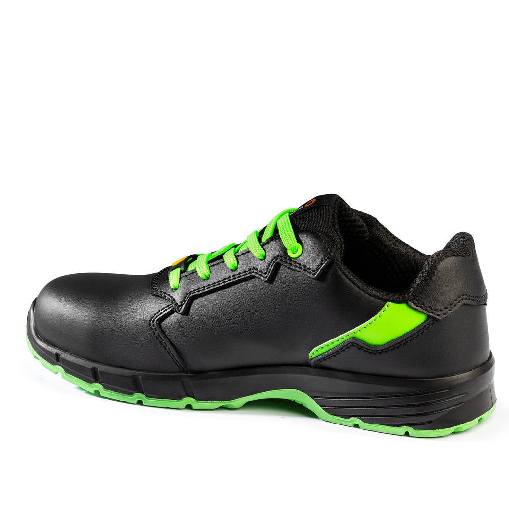 SPARCO BTB0011B0K15041 Shoes Targa Arturo S3S, Black / Fluo Green, Size 41 Photo-0