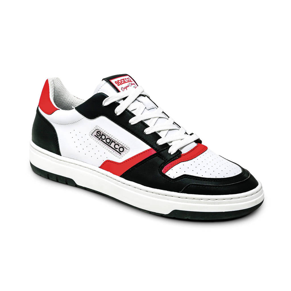 SPARCO 0012B438BNRS Shoes S-Urban, White / Black / Red, Size 38 Photo-0