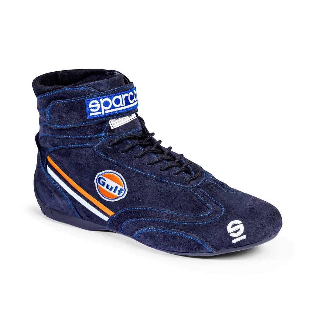 SPARCO 001287GU43BMAR Racing Shoes Top Gulf, Navy Blue / Orange, Size 43 Photo-1