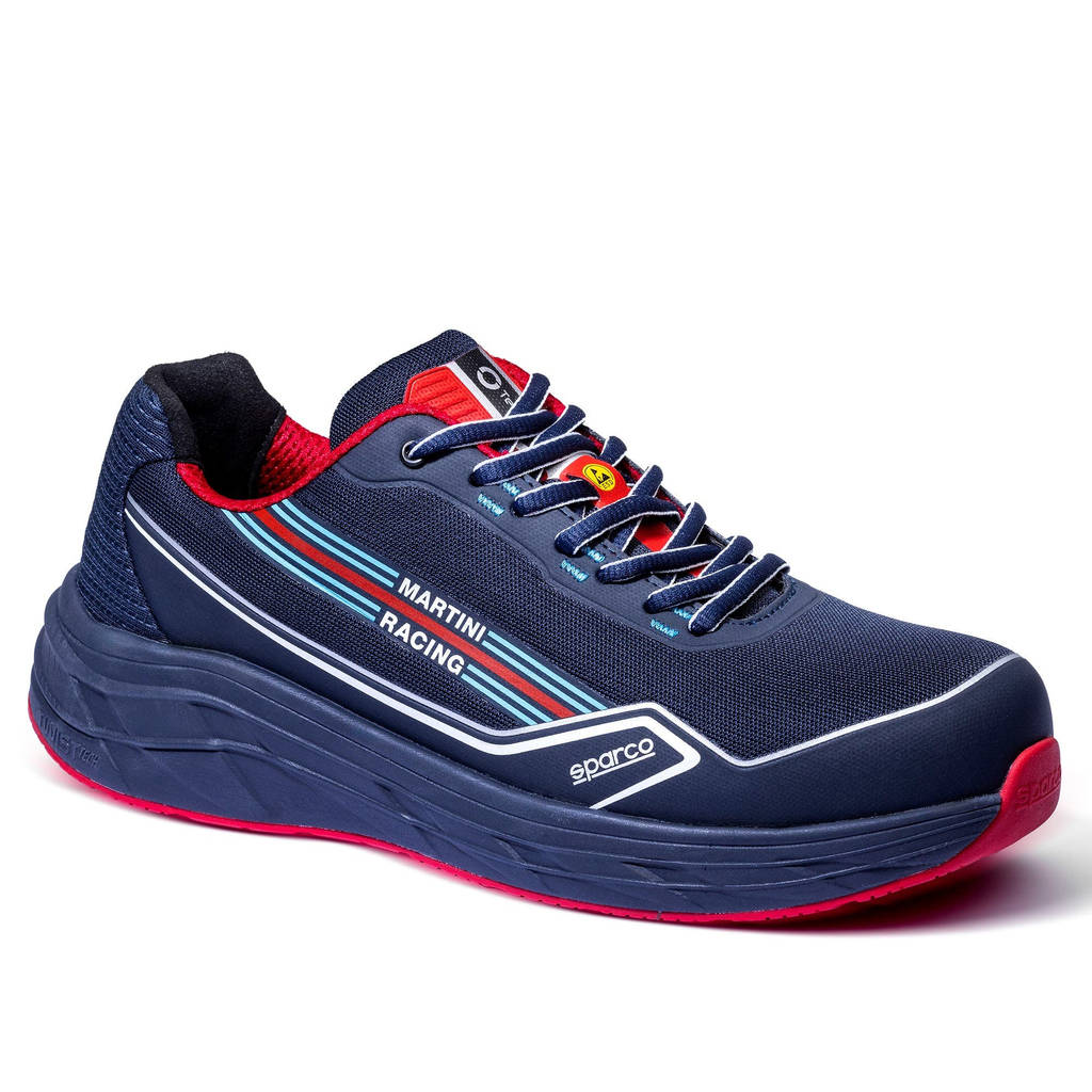 SPARCO 07545MR42BMRS Shoes Impulse Martini-R Corsica, Blue Marine / Red, Size 42 Photo-0