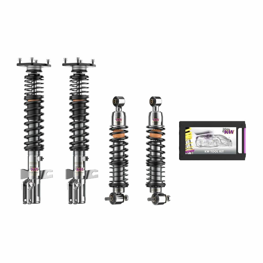 KW 3527100G-B Coilover Kit V3 Classic Line for PORSCHE 944 2.5 Turbo 1981-1991 Photo-0