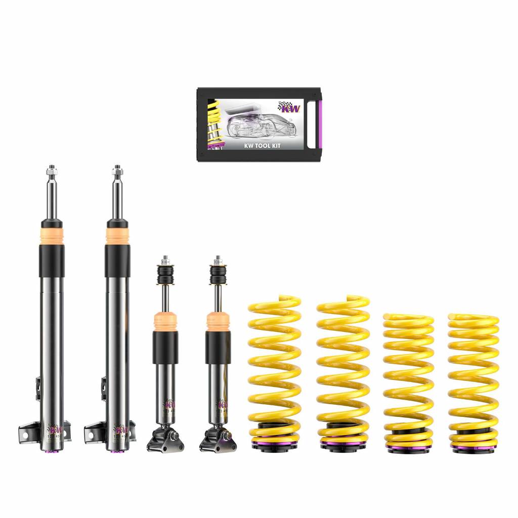 KW 352250BM Coilover Kit V3 Inox for MERCEDES-BENZ E-Class (S124) 1993-1996 Photo-0