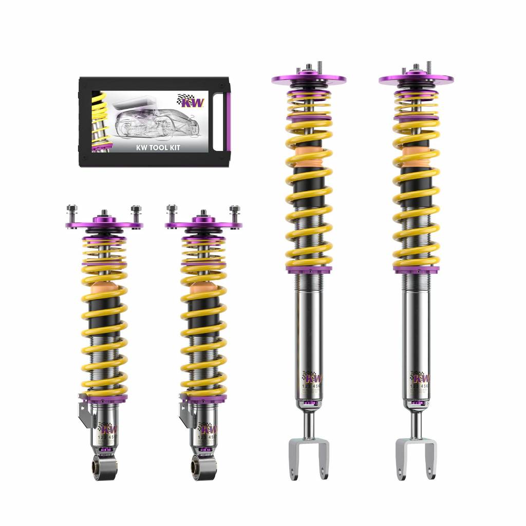 KW 35285014 Coilover Kit V3 Inox for NISSAN Skyline GT-R (R34) 1998-2008 Photo-0