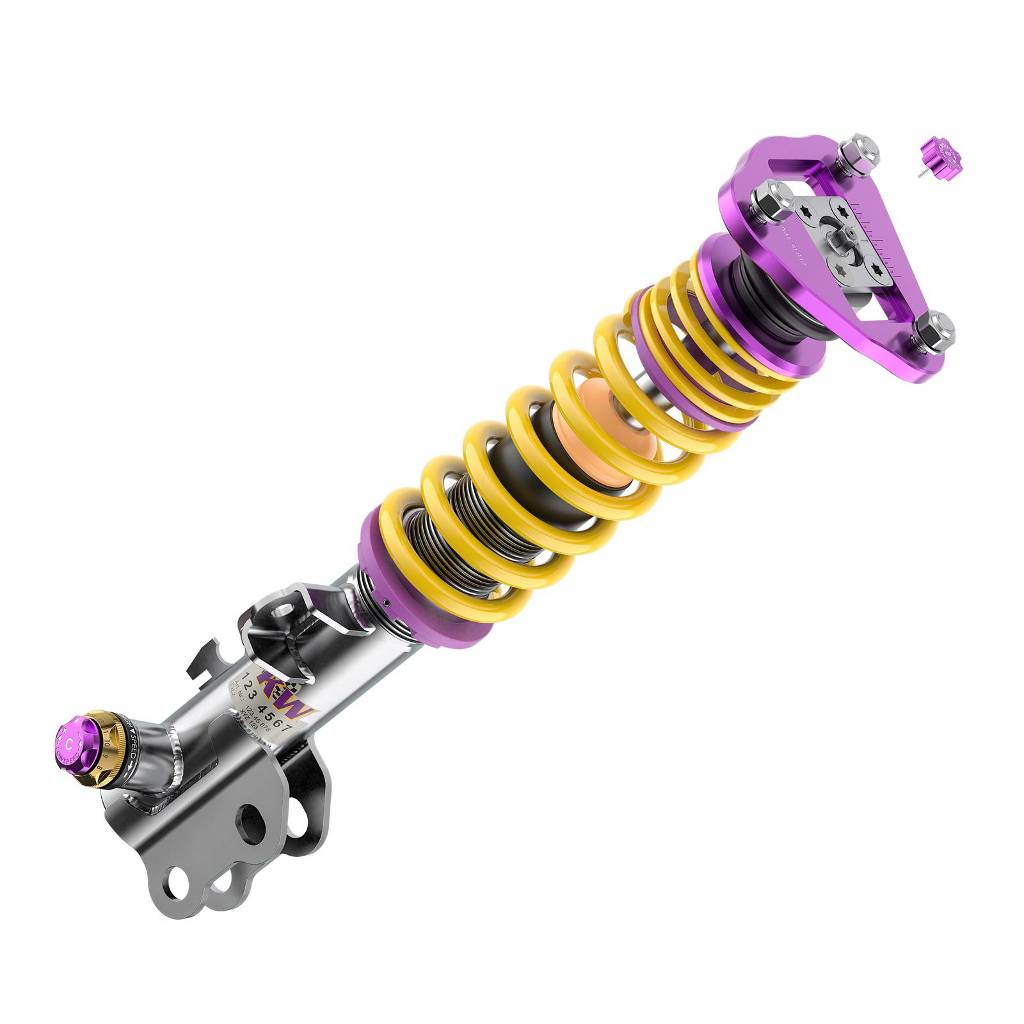 KW 39756227 Coilover Kit V4 CLUBSPORT (incl. Top Mounts) for TOYOTA GR Yaris (GXPA16) 2024- Photo-2