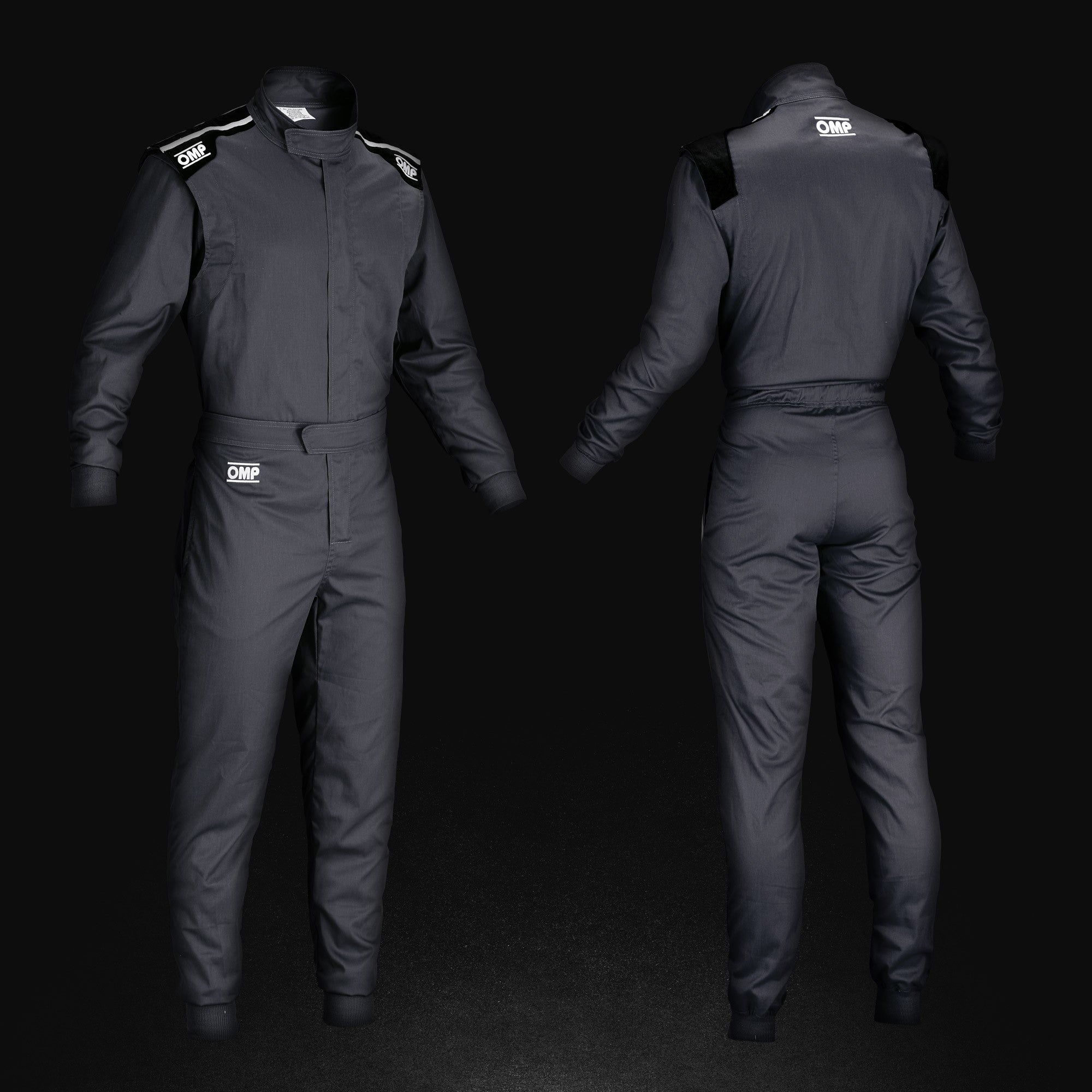 OMP KA0-1719-A01-071-M (KK01719071M) Rental kart suit SUMMER K, black, size M Photo-0