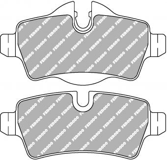 FERODO FCP1975H Rear Brake Pads DS2500 for MINI (R57 / R58 / R59) Photo-0