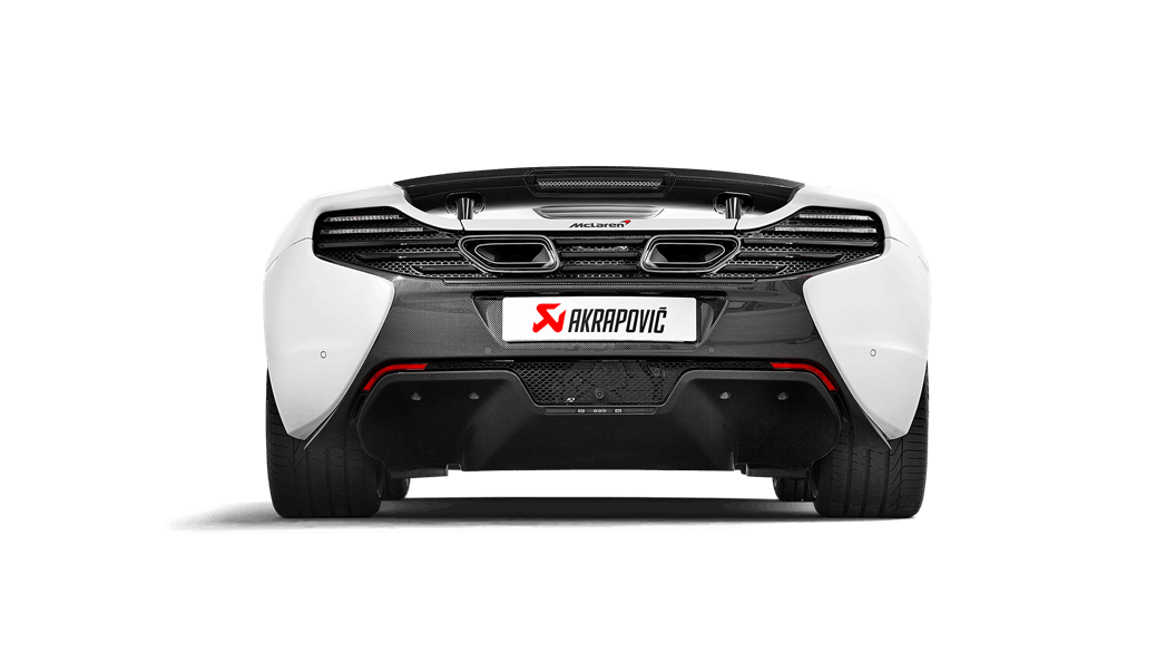 AKRAPOVIC S-MC/TI/2 MCLAREN 650S / 650S SPIDER 2014-2019 Slip-On Line (Titanium) Photo-4