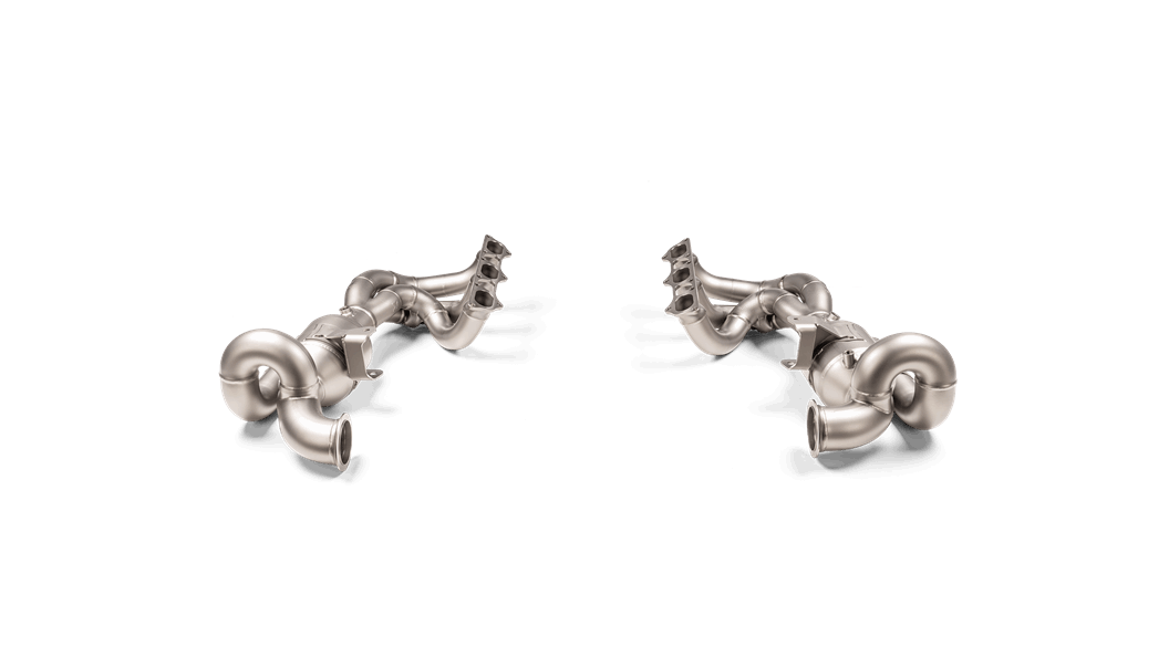 AKRAPOVIC E-PO/T/7 Evolution Header Set (Titanium) for PORSCHE 911 GT3 / GT3 TOURING (992) 2021-2024 Photo-0