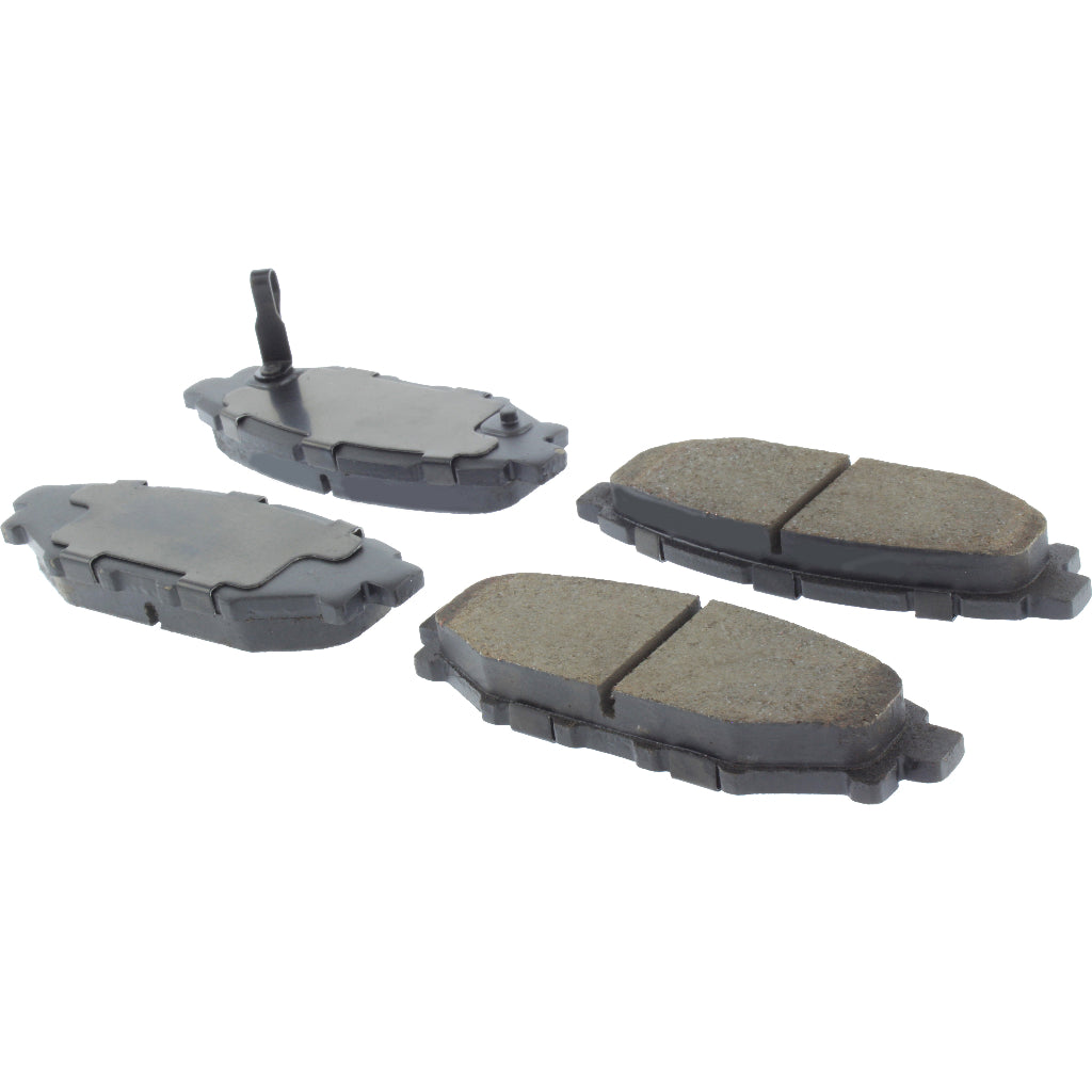 STOPTECH 305.11140 Rear Street Select Brake Pads with Hardware SCION/SUBARU BRZ/Crosstrek/Forester/FR-S 2005-2019 Photo-0