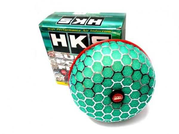 HKS 70019-AK106 Super Power Flow Reloaded Filter SPF φ200 Dry 3-layer, Green, Pipe O.D.φ104 Photo-0