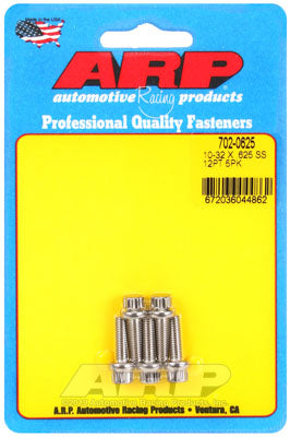 ARP 702-0625 SAE Bolt Kit 10-32 x 0.625 SS 12pt Photo-0
