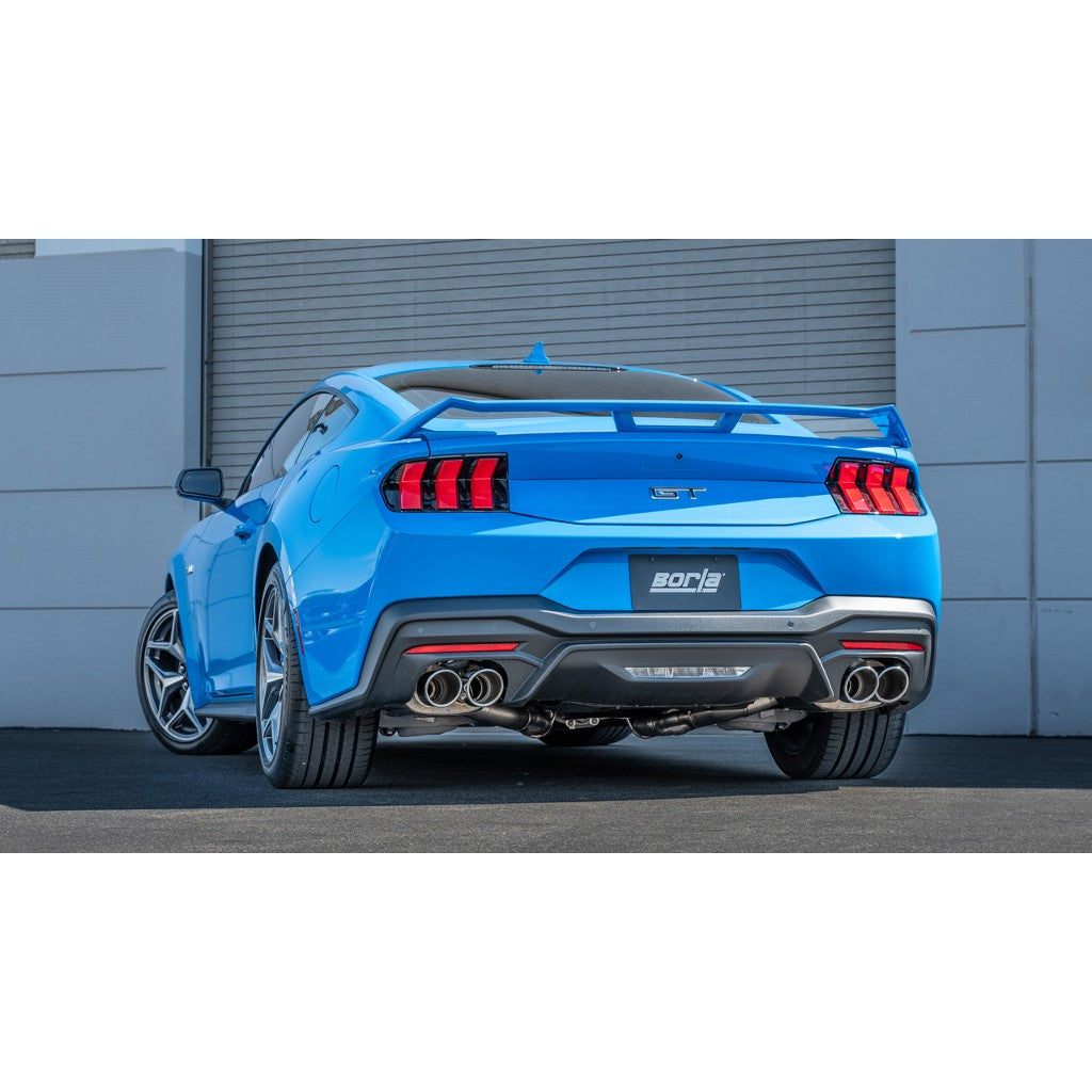 BORLA 60748 X-Pipe SwitchFire 2.75", 3" for FORD Mustang GT 2018-2024 / Dark Horse Photo-2