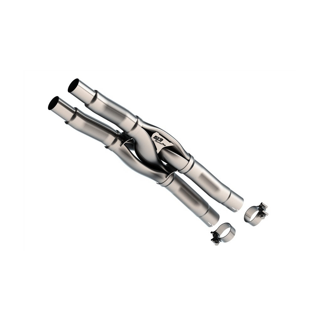 BORLA 60750 X-Pipe SwitchFire 2.25", 2.5" for FORD Mustang GT / Dark Horse 2024- Photo-0
