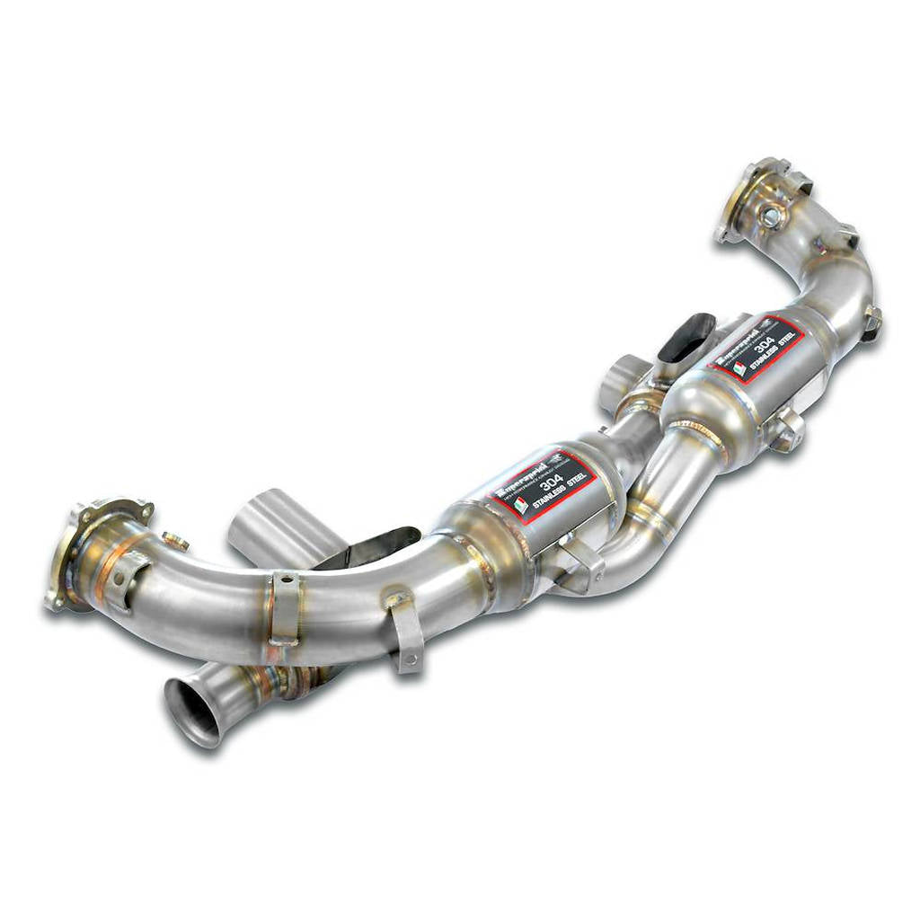 SUPERSPRINT 243802 Front Metallic Catalytic for PORSCHE 911 Turbo / Turbo S (993) Photo-0