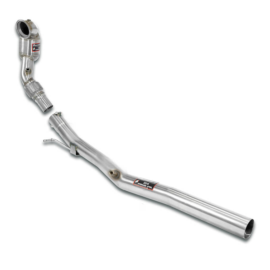 SUPERSPRINT 328461 Turbo Downpipe Kit and Metallic Catalytic Converter for AUDI S3 (8Y) Photo-0