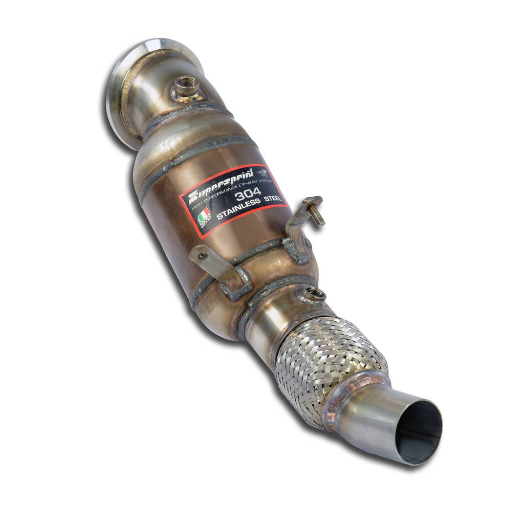 SUPERSPRINT 524641 Downpipe and Metallic Catalytic 200CPSI for BMW 1 Series (F20 / F21) Photo-0