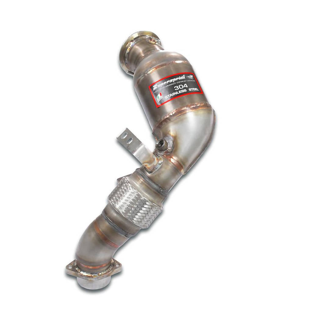 SUPERSPRINT 529341 Turbo Downpipe Kit and Metallic Catalytic Converter for BMW M5 (G90) Photo-0
