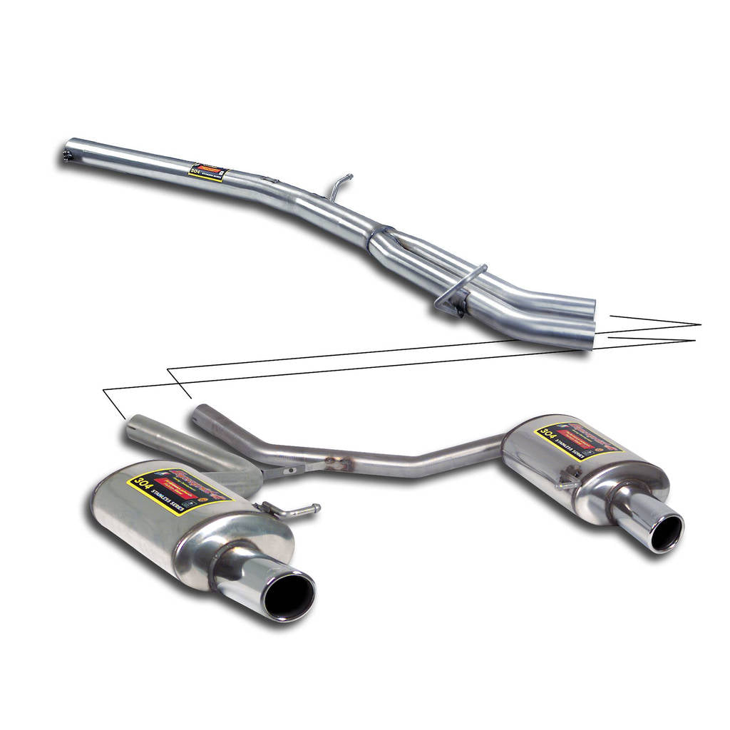 SUPERSPRINT 764920 Exhaust System for AUDI A4 (B7) Photo-0