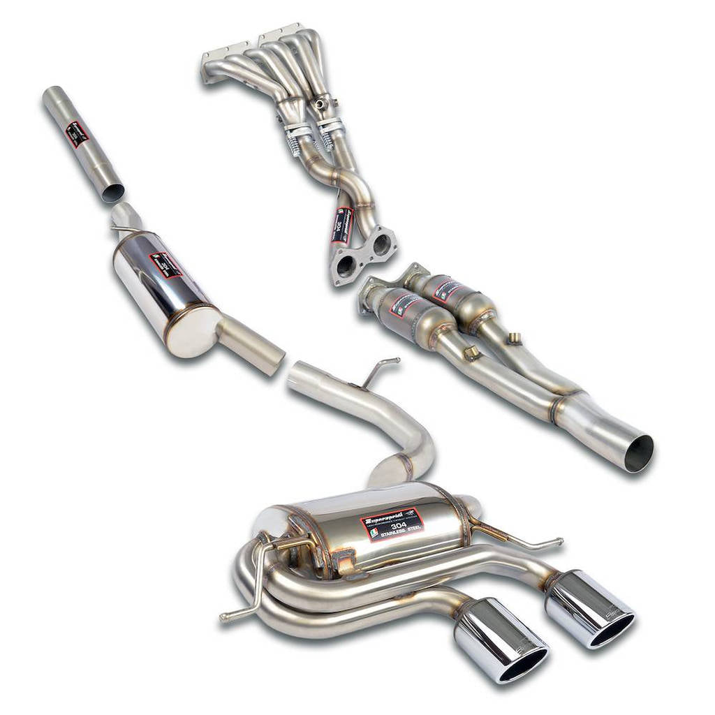 SUPERSPRINT 765310 Exhaust System for VW Golf R32 (Mk5) Photo-0