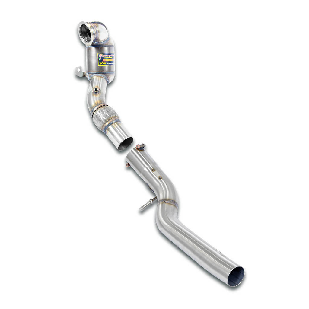 SUPERSPRINT 773941. Turbo Downpipe Kit and Metallic Catalytic Converter for AUDI S1 Photo-0