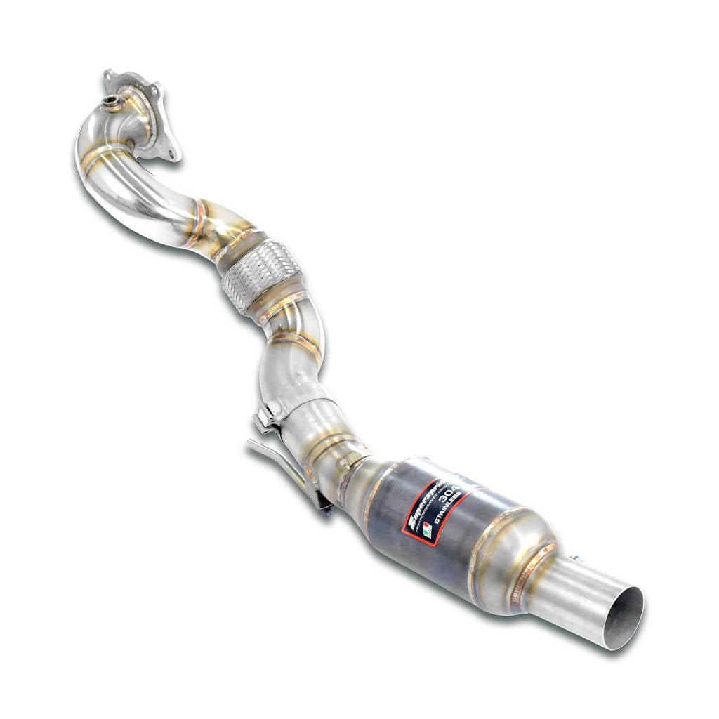 SUPERSPRINT 777621 Turbo Downpipe Kit and Metallic Catalytic Converter for AUDI A1 QUATTRO Photo-0