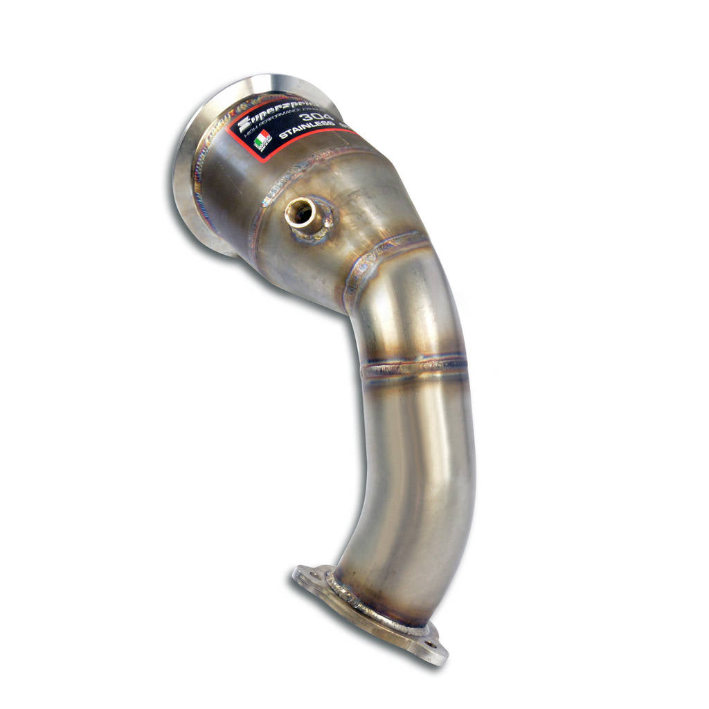 SUPERSPRINT 778441 Downpipe Left with Metallic Catalytic Converter for AUDI RS4 (B9) Photo-0