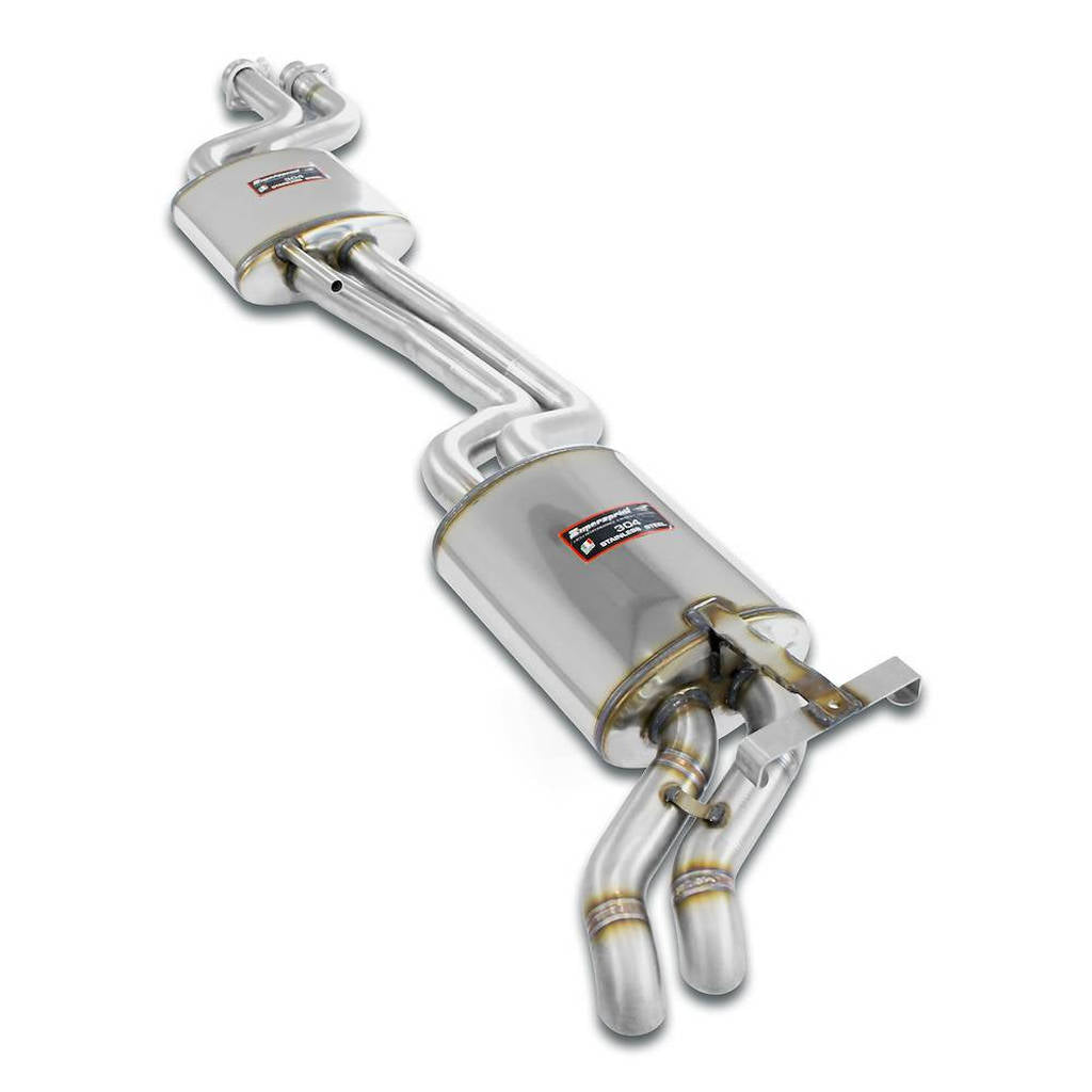SUPERSPRINT 841204 Rear Exhaust for MERCEDES W124 E (Sedan) Photo-0