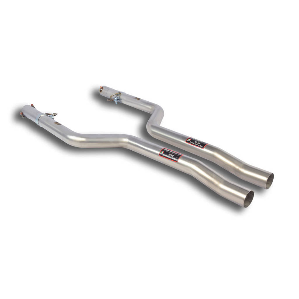 SUPERSPRINT 848812 Front Pipes Kit for MERCEDES W212 E 2013-2016 Photo-0