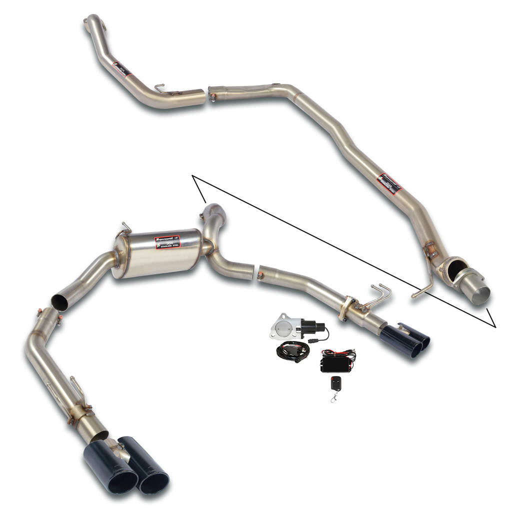 SUPERSPRINT 925710 Exhaust System for HONDA Civic Type R (FK2) Photo-0