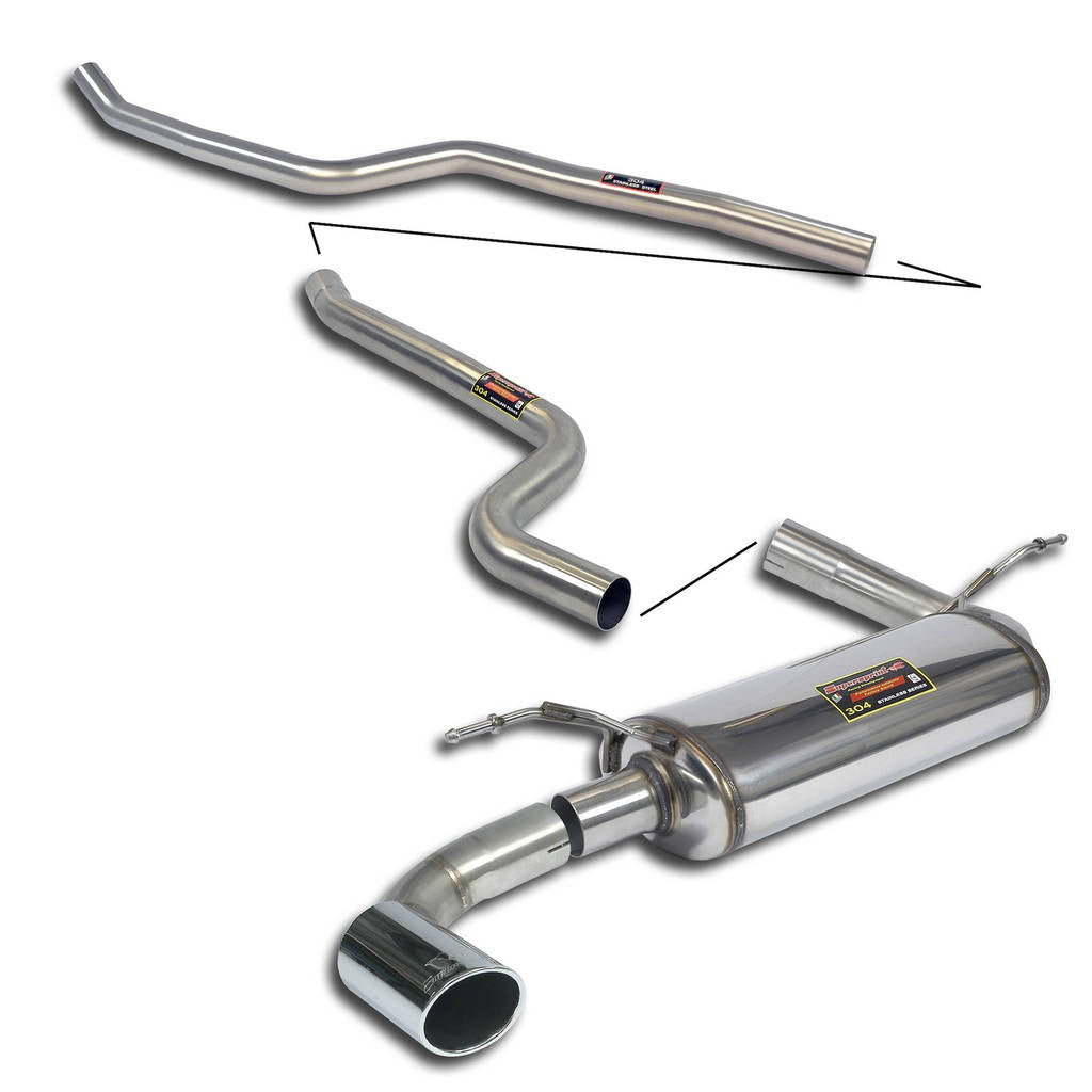 SUPERSPRINT 988310 Exhaust System for BMW 1 Series (F20 / F21) Photo-0