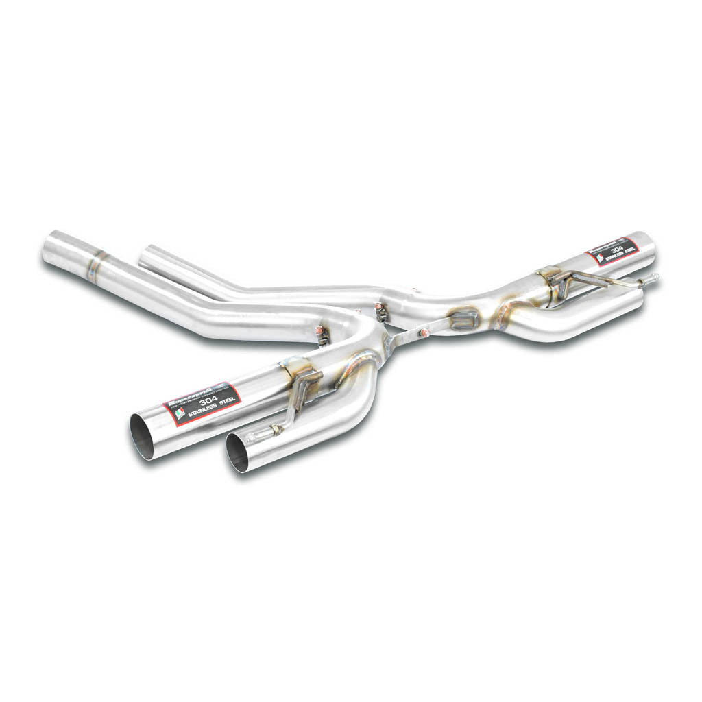 SUPERSPRINT 350944 Rear Exhaust Pipe Without Muffer (Right / Left) for PORSCHE 536 Cayenne Coupe Turbo 4.0L 2020-2025 / AUDI SQ7 Quattro 4.0L 2020-2025 Photo-0
