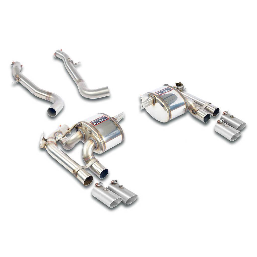 SUPERSPRINT 525360 Rear Exhaust (For Stock End tTps) for BMW M2 (F87) Photo-0