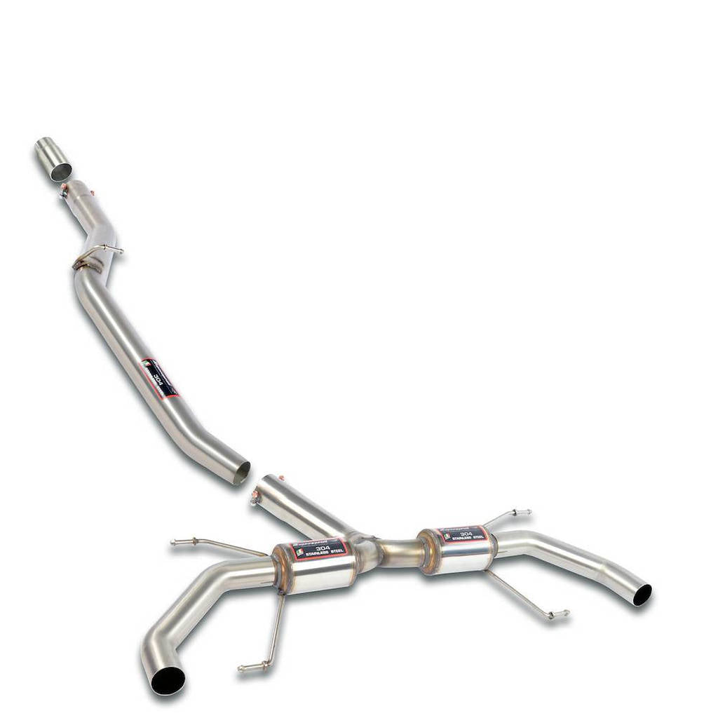 SUPERSPRINT 756670 Rear Muffler Race A Package for ALFA ROMEO Giulia 2.0i 2016-2022 Photo-0