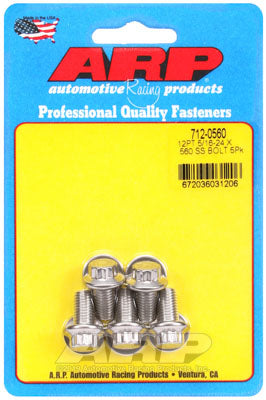 ARP 712-0560 SAE Bolt Kit 5/16-24 x .560 12pt SS bolts Photo-0