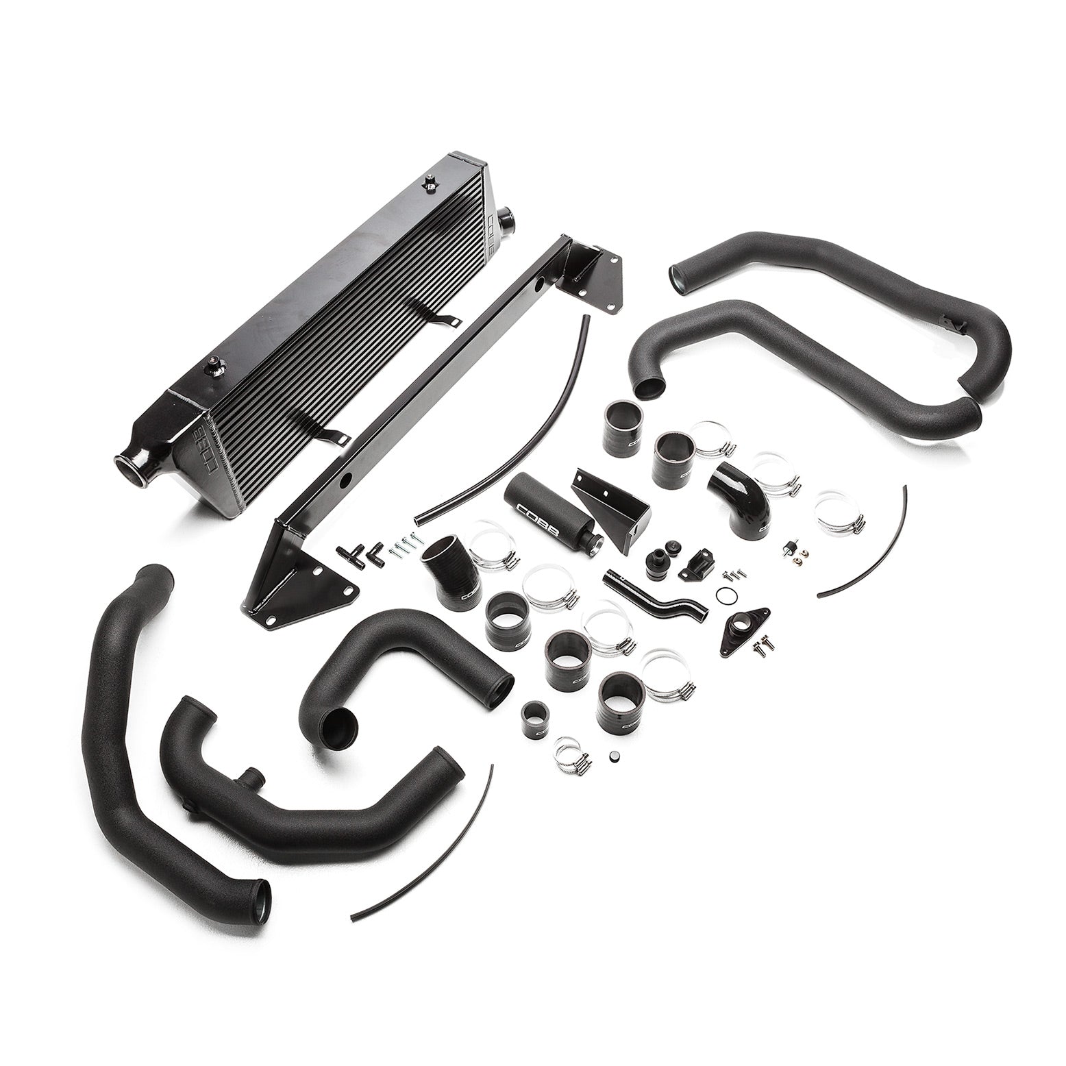 COBB 712500-BK SUBARU Front Mount Intercooler Kit (Black) STI/WRX 2004-2007 Photo-0