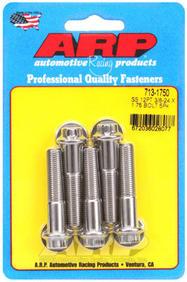 ARP 713-1750 SAE Bolt Kit 3/8-24 x 1.750 12pt SS bolts Photo-0
