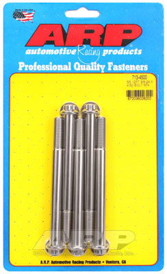 ARP 713-4500 SAE Bolt Kit 3/8-24 x 4.500 12pt SS bolts Photo-0