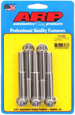 ARP 714-3000 SAE Bolt Kit 7/16-20 x 3.000 12pt SS bolts Photo-0