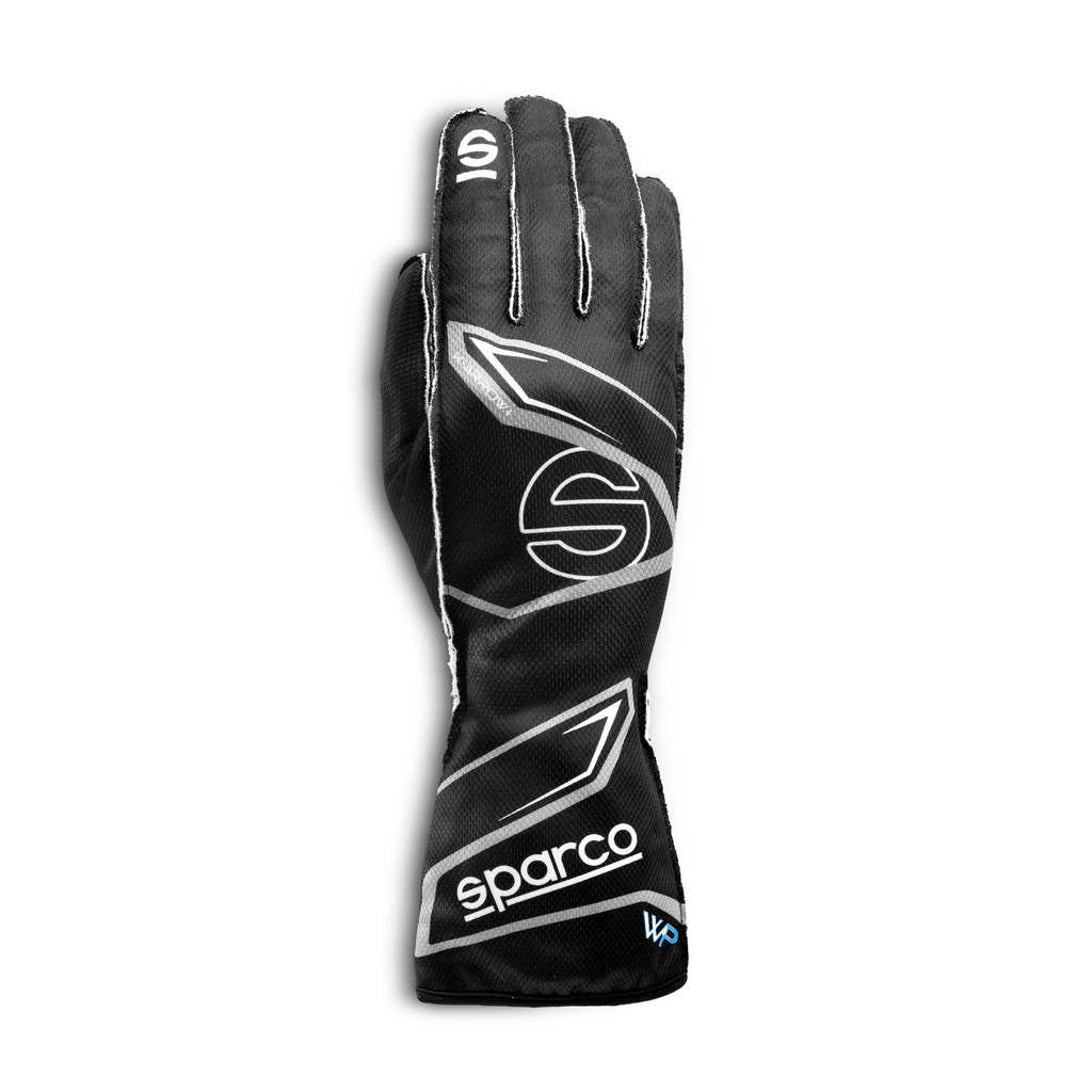 SPARCO BKG0006B0K10010 Karting Gloves K-Arrow+ WP, Black/Grey, Size 10 Photo-0