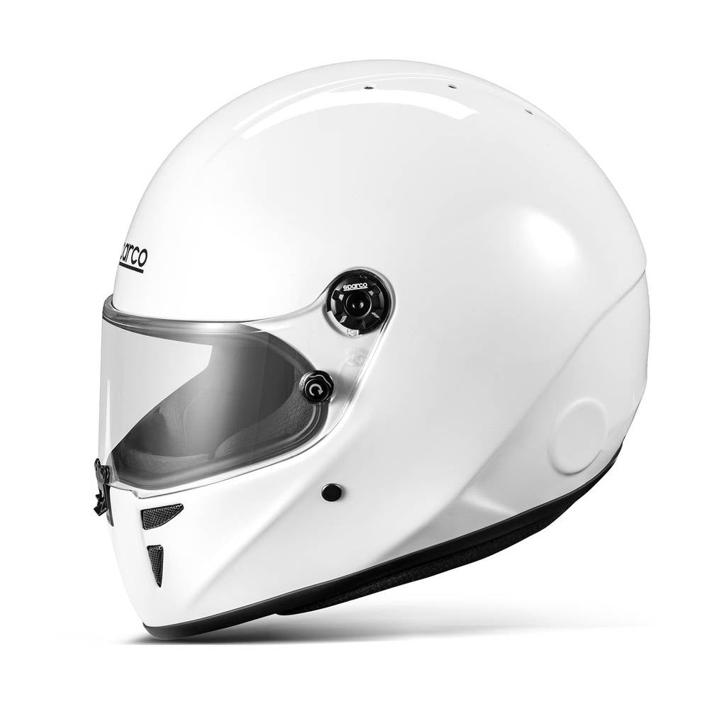 SPARCO BKH0003B0W0800M Karting Helmet Stealth CMR, White/Black, Size M Photo-2