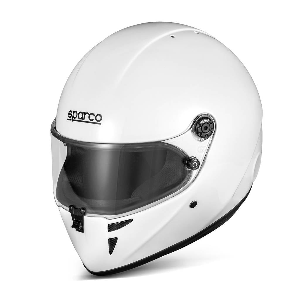 SPARCO BKH0003B0W0800S Karting Helmet Stealth CMR, White/Black, Size S Photo-0