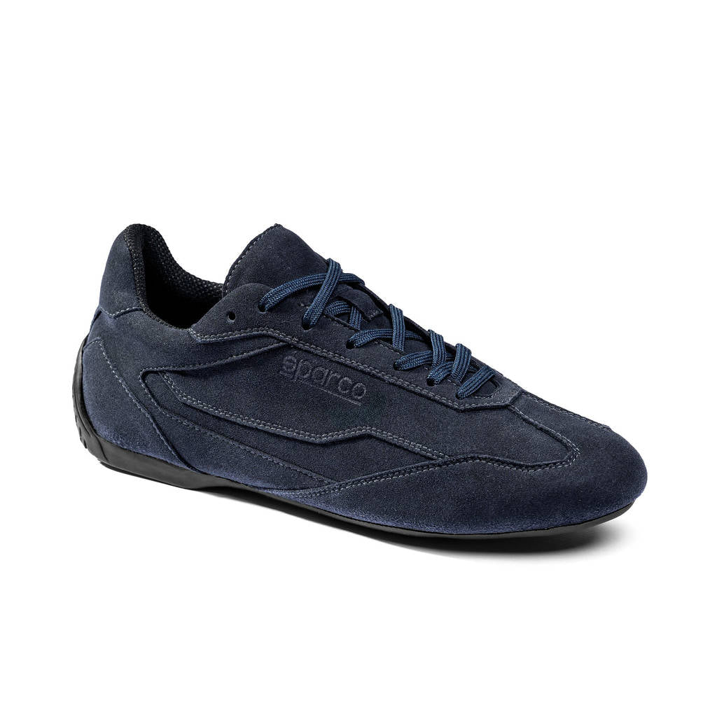 SPARCO BMB0018B0N02043 Lifestyle Shoes S-Drive Suede, Blue, Size 43 Photo-0