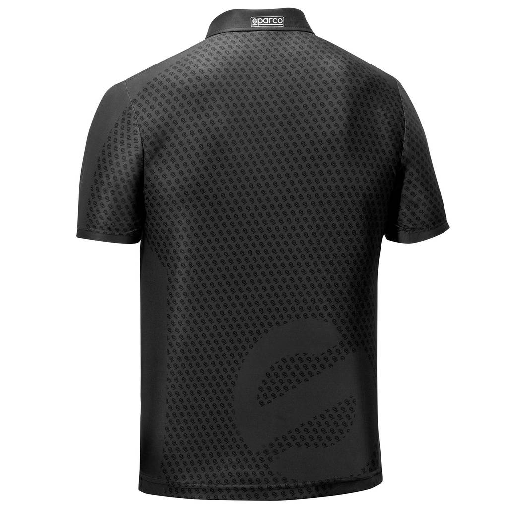SPARCO BML0025B0K010XL Polo SL Subly, Black, Size XL Photo-1