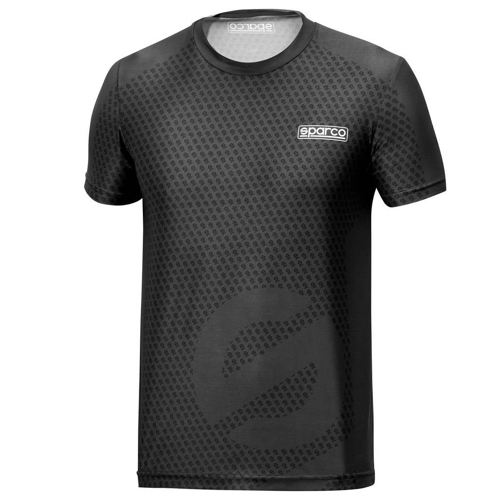 SPARCO BML0026B0K010XS T-Shirt SL Subly, Black, Size XS Photo-0