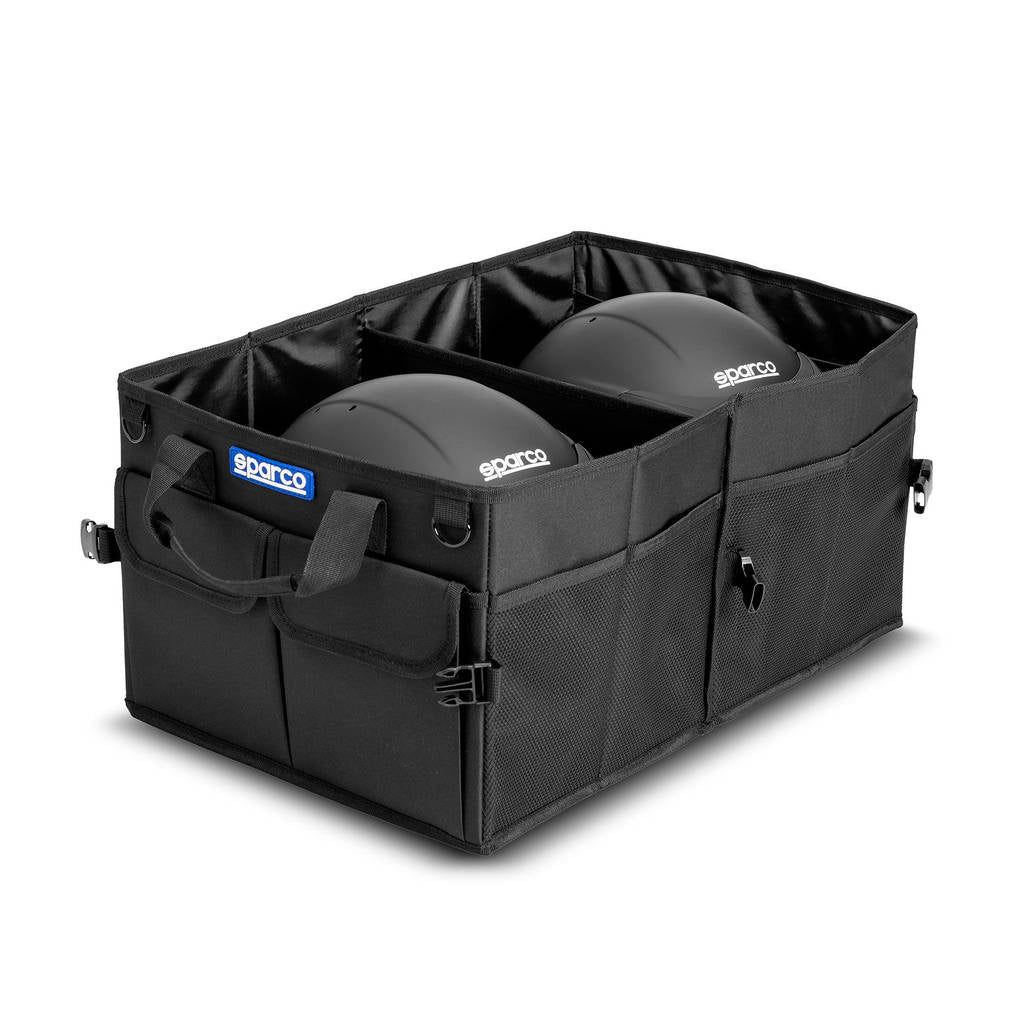 SPARCO BRH0031B0K0100N Foldable Helmet Box, Black Photo-0