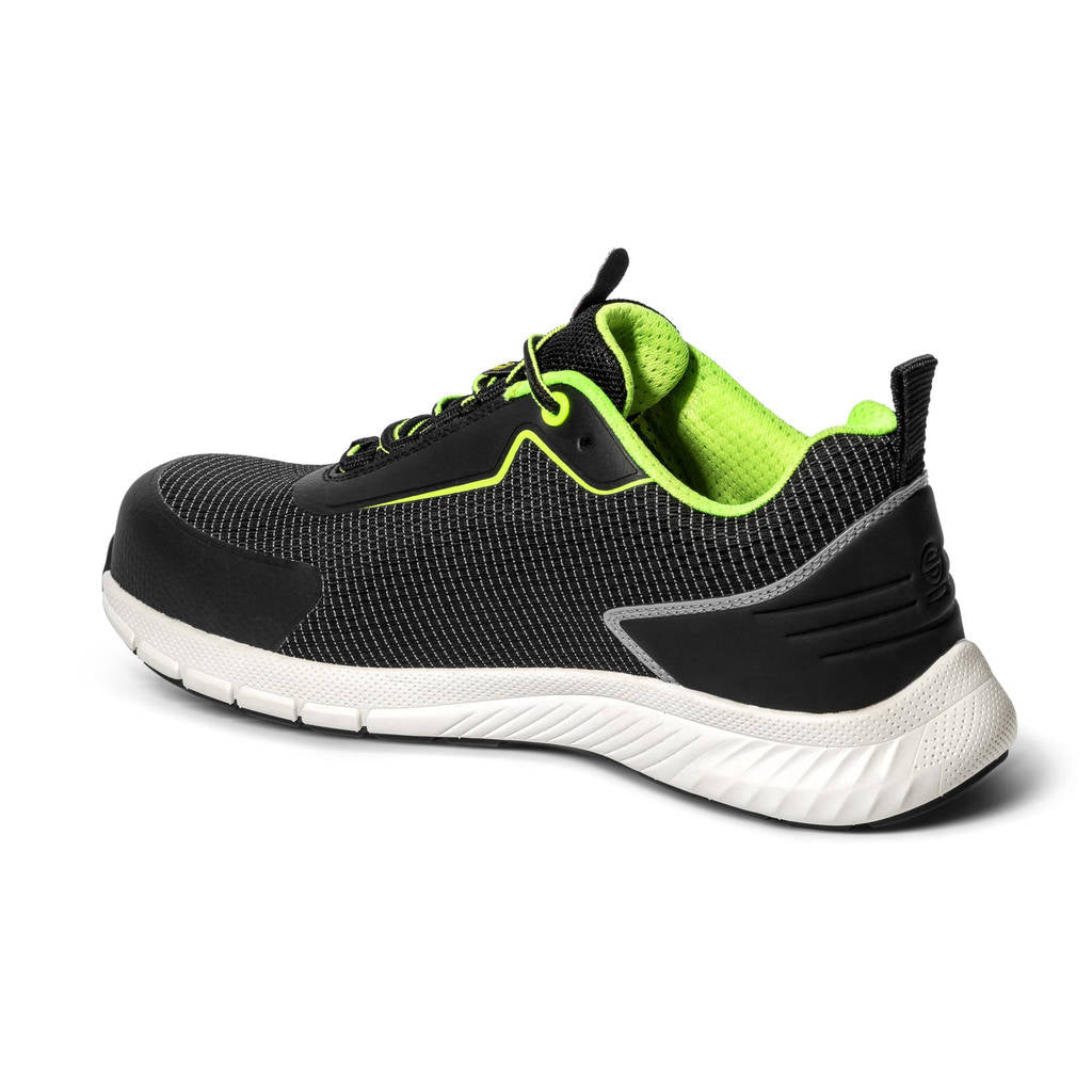 SPARCO BTB0002B0K35046 Mechanics Shoes Traction Yuki, Black/White, Size 46 Photo-2