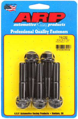 ARP 716-2250 SAE Bolt Kit 1/2-20 x 2.250 hex black oxide bolts Photo-0