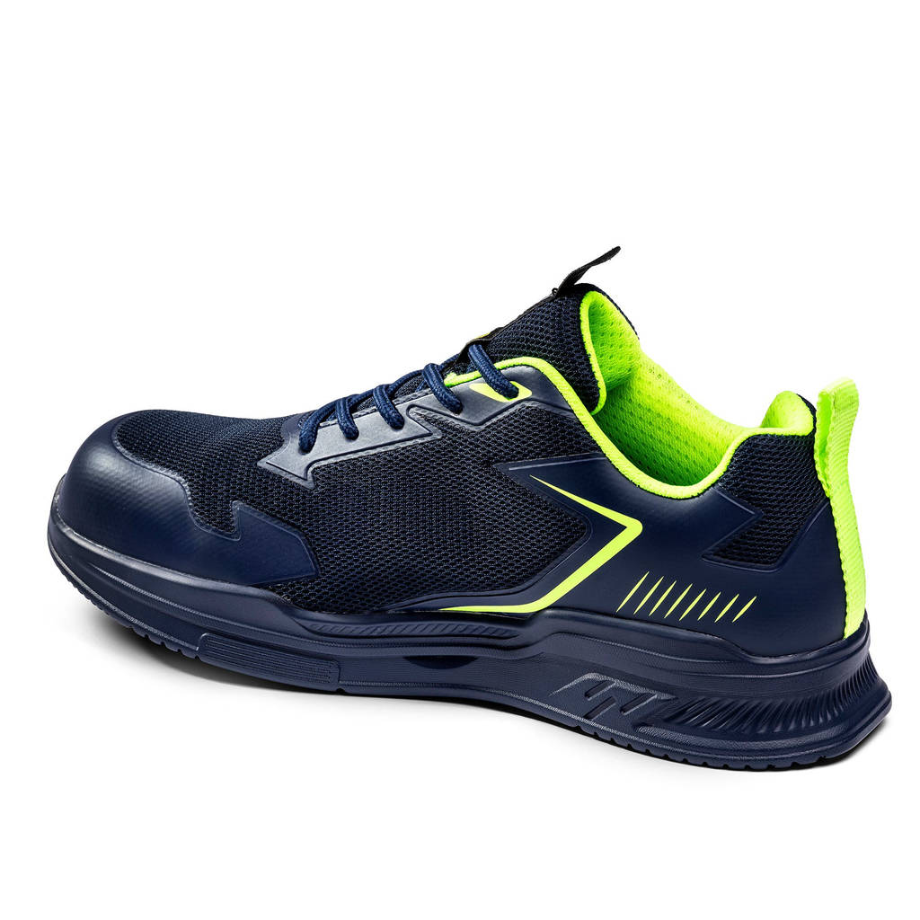 SPARCO BTB0049B0N43042 Mechanics Shoes Turbo Flinger S1PS, Blue/Lime, Size 42 Photo-1