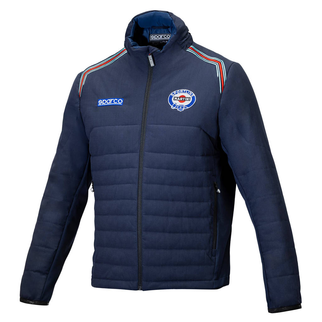 SPARCO BTJ0011D0N020XL Jacket Frame Martini, Blue, Size XL Photo-0