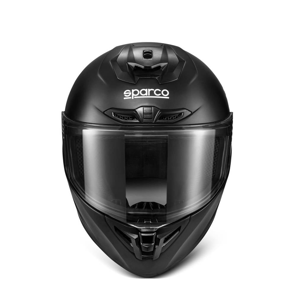 SPARCO 003378NR0XS Full-Face Racing Helmet X-Pro ECE06, Black, Size XS Photo-2